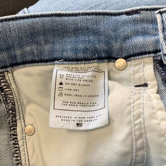 AYR Jeans. The Pop. Straight Leg. Size 28. Stretchy. Sustainable. Women. L.A. - Picture 11 of 12